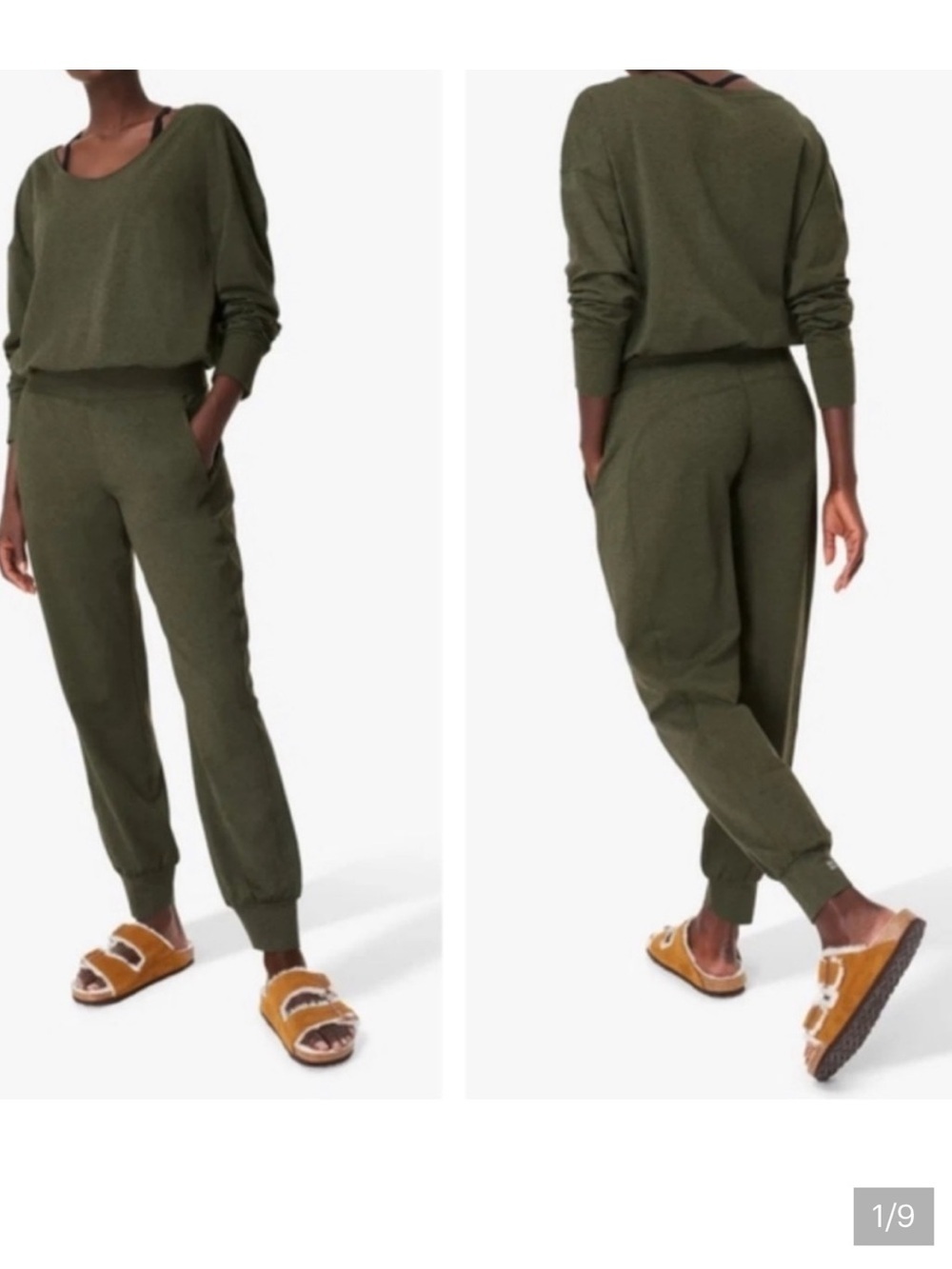 Sweaty Betty Gary Long Sleeve Jumpsuit small